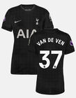 Micky van de Ven Womens Stadium Premier League Tottenham Hotspur Away Shirt 2025/26