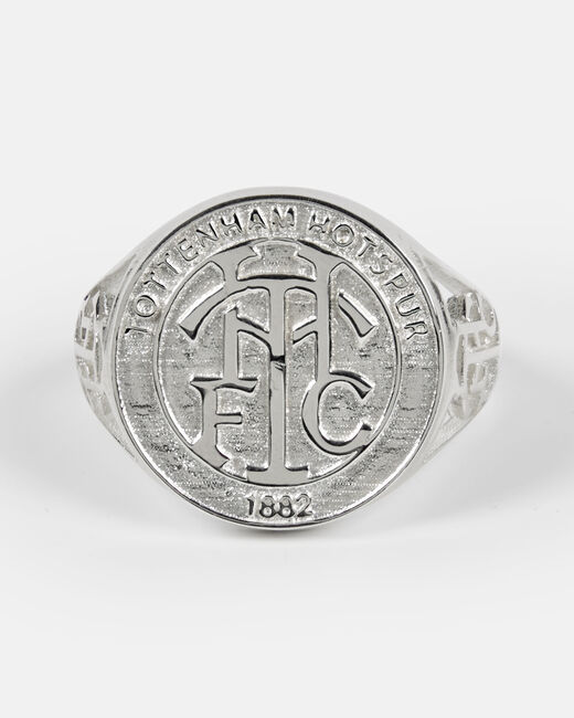 Spurs Retro THFC Sterling Silver Signet Ring