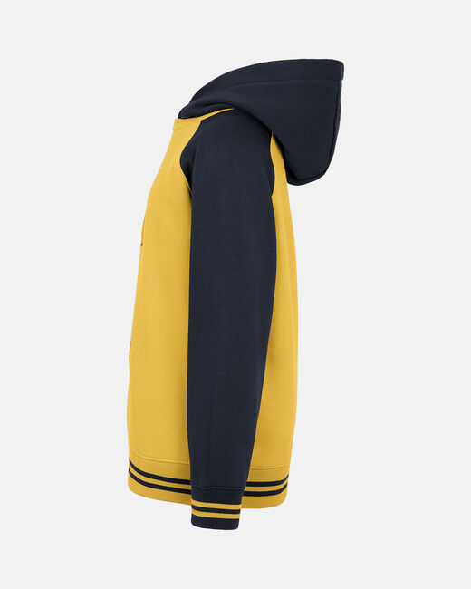 Spurs Kids Yellow Varsity Colour Block Hoodie