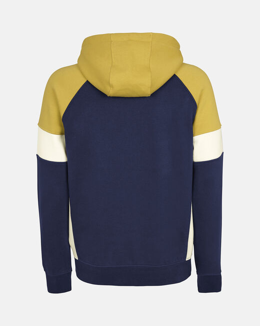 Spurs Mens Contrast Raglan Sleeve Navy Hoodie