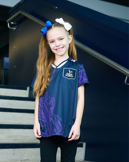 Spurs Kids Retro 1994 Navy Away Shirt