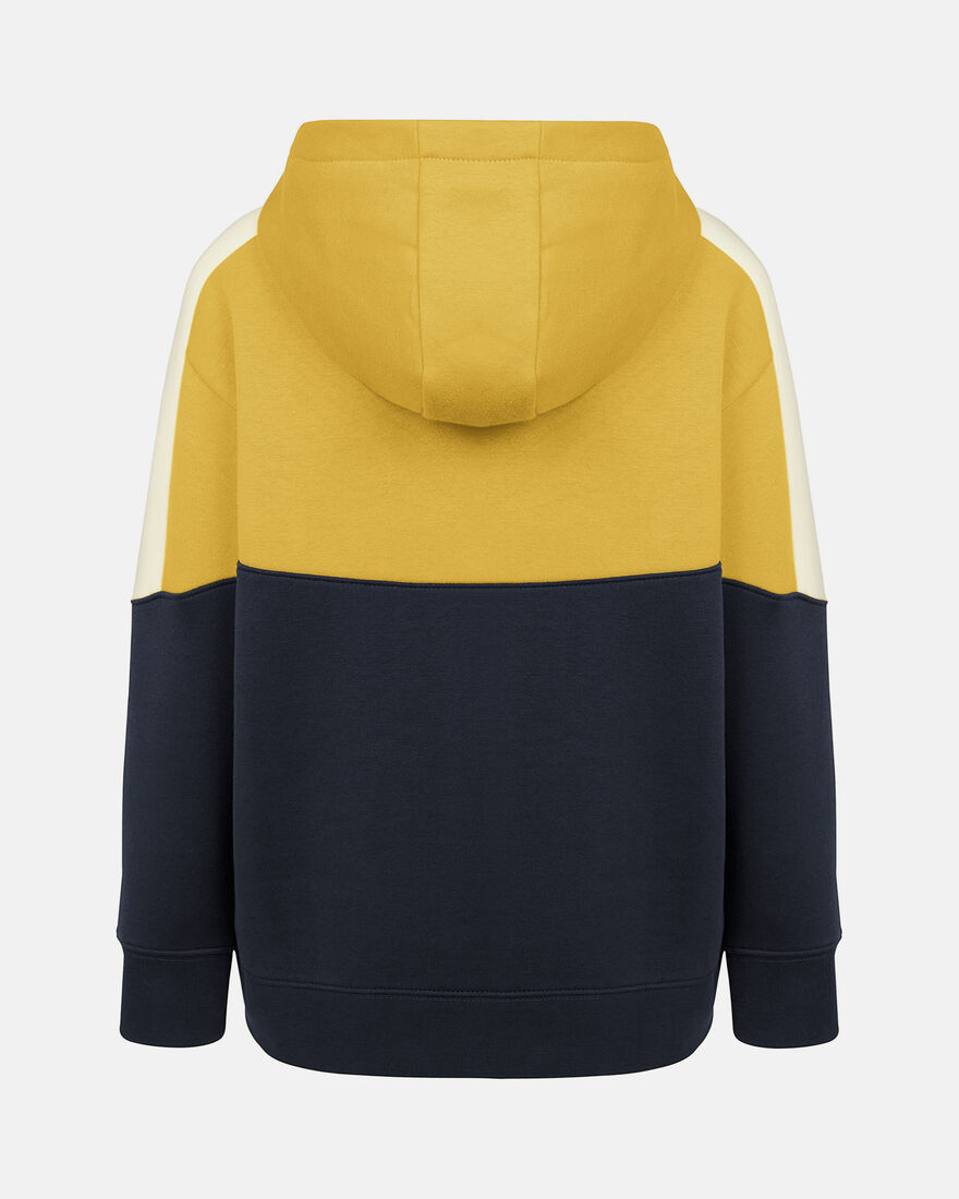 Spurs Kids Navy And Yellow Colour Block Zip Through