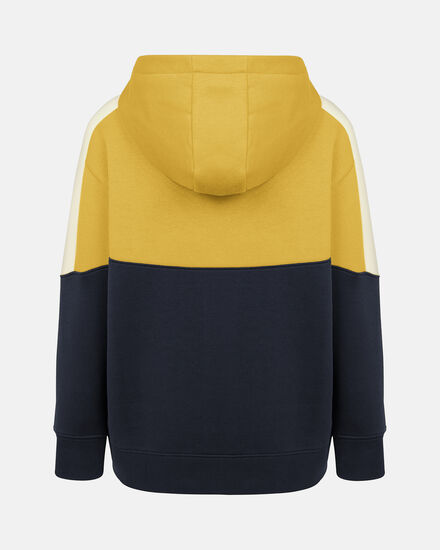 Spurs Kids Navy And Yellow Colour Block Zip Through
