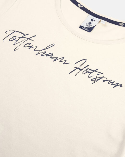 Spurs Womens Navy All Over Print Cockerel Pyjama Set