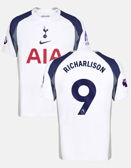 Richarlison Mens Stadium Premier League Tottenham Hotspur Home Shirt 2025/26