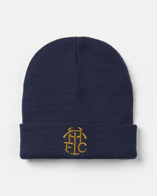 Spurs Adult Gold THFC Embroidered Beanie