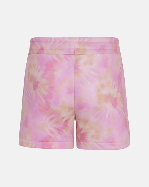 Spurs Kids Tie Dye Pink Shorts