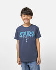 Spurs Kids Printed 'Spurs' Navy T-Shirt
