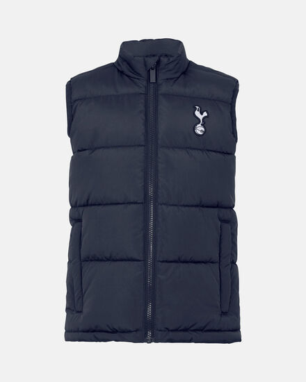 Spurs Kids Navy Padded Gilet