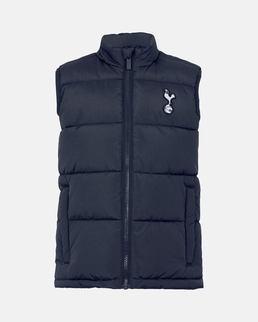 Spurs Kids Navy Padded Gilet