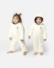 Spurs Baby Cream Sherpa Suit