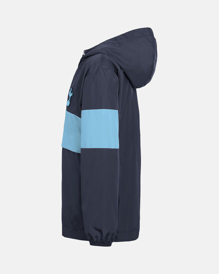 Spurs Kids 1/4 Zip Navy Colour Block Shower Proof Jacket