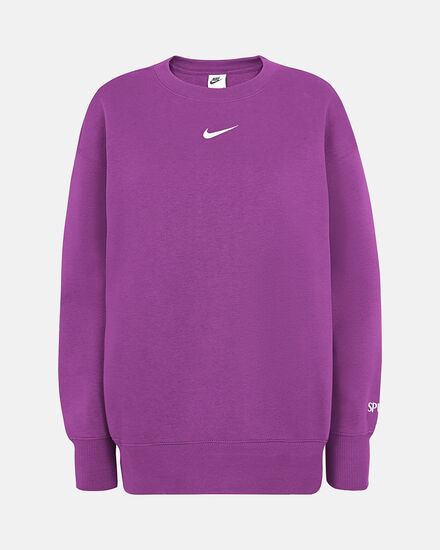 Spurs Nike Womens Purple Phoenix Club Sweatshirt