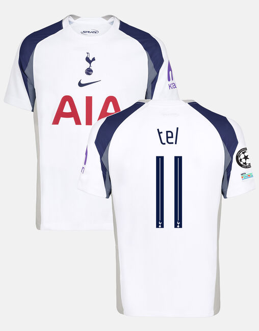 Mathys Tel Mens Stadium Club Tottenham Hotspur Home Shirt 2025/26