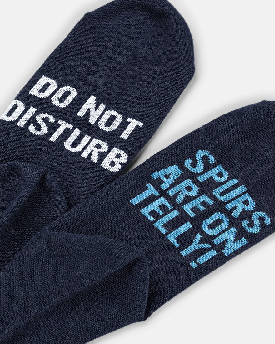 Spurs Adult 1 Pack Do Not Disturb Socks