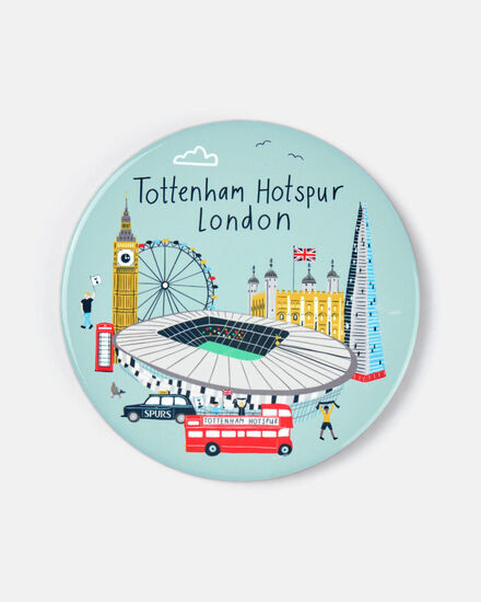 Spurs London Icons Map Ceramic Coaster