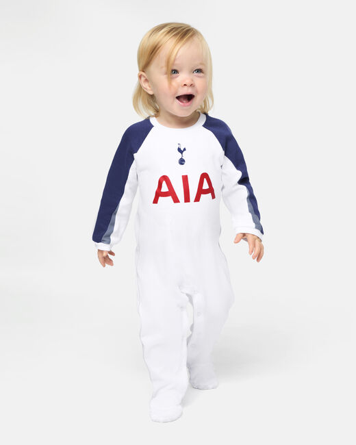 Spurs Baby 25/26 Home Kit Sleepsuit