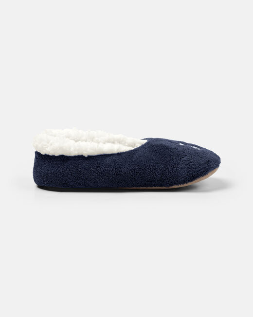 Spurs Womens Slipper Navy Socks