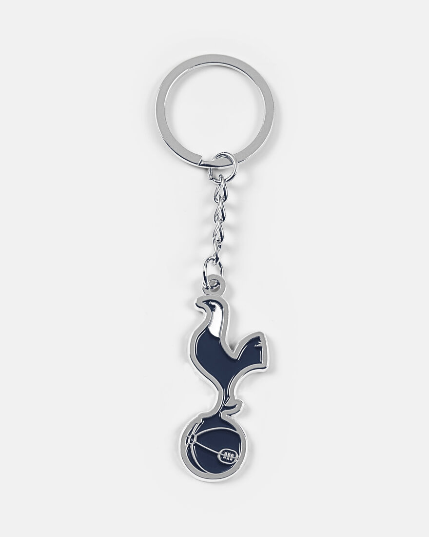 Spurs Enamel Crest Cockerel Keyring