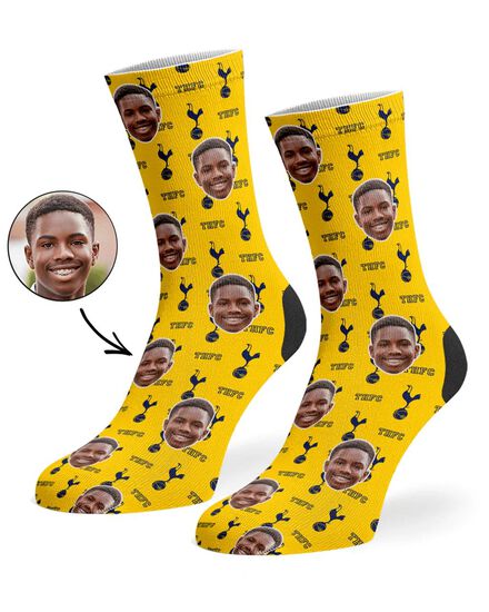 Spurs Personalised Pattern Socks