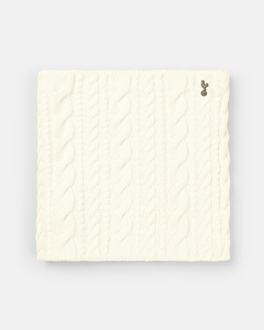 Spurs Womens Cream Snood
