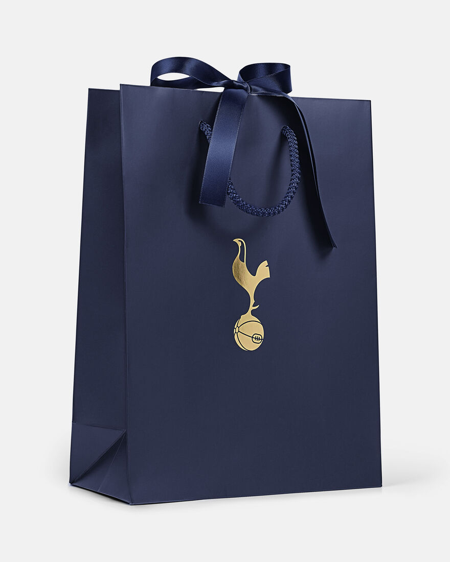 Spurs Small Navy & Gold Gift Bag