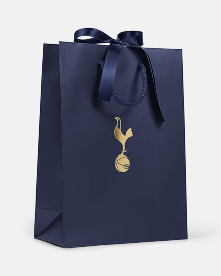 Spurs Small Navy & Gold Gift Bag