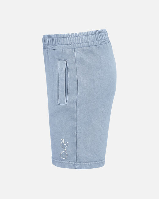 Spurs Kids Acid Wash Blue Shorts