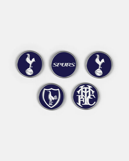 Spurs 5 Pack Golf Ball Markers