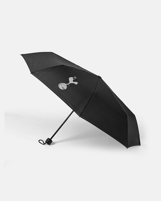 Spurs Black And Silver Crest Umbrella