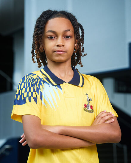 Spurs Kids Retro 1992 Yellow Away Shirt