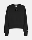 Spurs Nike Womens Black Club Oversized Phoenix Sweatshirt Crew
