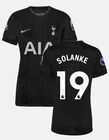 Dominic Solanke Womens Stadium Premier League Tottenham Hotspur Away Shirt 2025/26