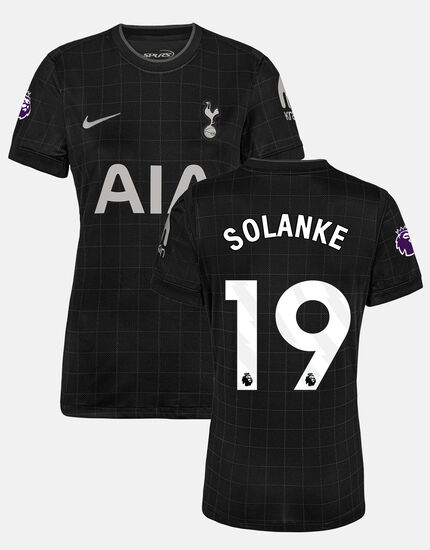 Dominic Solanke Womens Stadium Premier League Tottenham Hotspur Away Shirt 2025/26