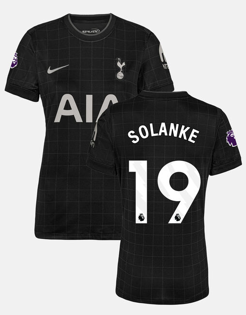 Dominic Solanke Womens Stadium Premier League Tottenham Hotspur Away Shirt 2025/26
