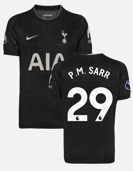 Pape Matar Sarr Mens Stadium Premier League Tottenham Hotspur Away Shirt 2025/26