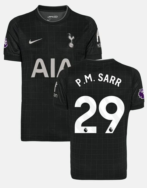 Pape Matar Sarr Mens Stadium Premier League Tottenham Hotspur Away Shirt 2025/26