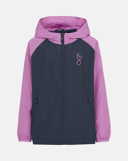 Spurs Kids Colour Block Showerproof Jacket
