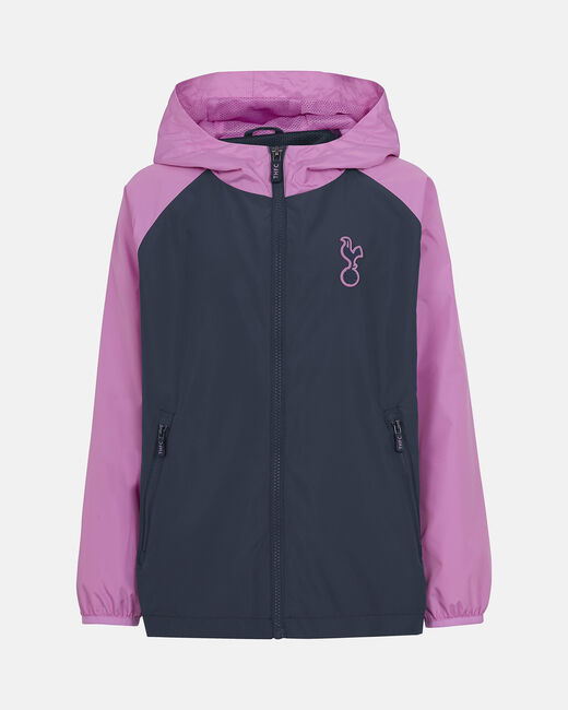 Spurs Kids Colour Block Showerproof Jacket