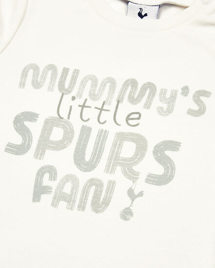 Spurs Baby Mummys Little Spurs Fan Sleepsuit