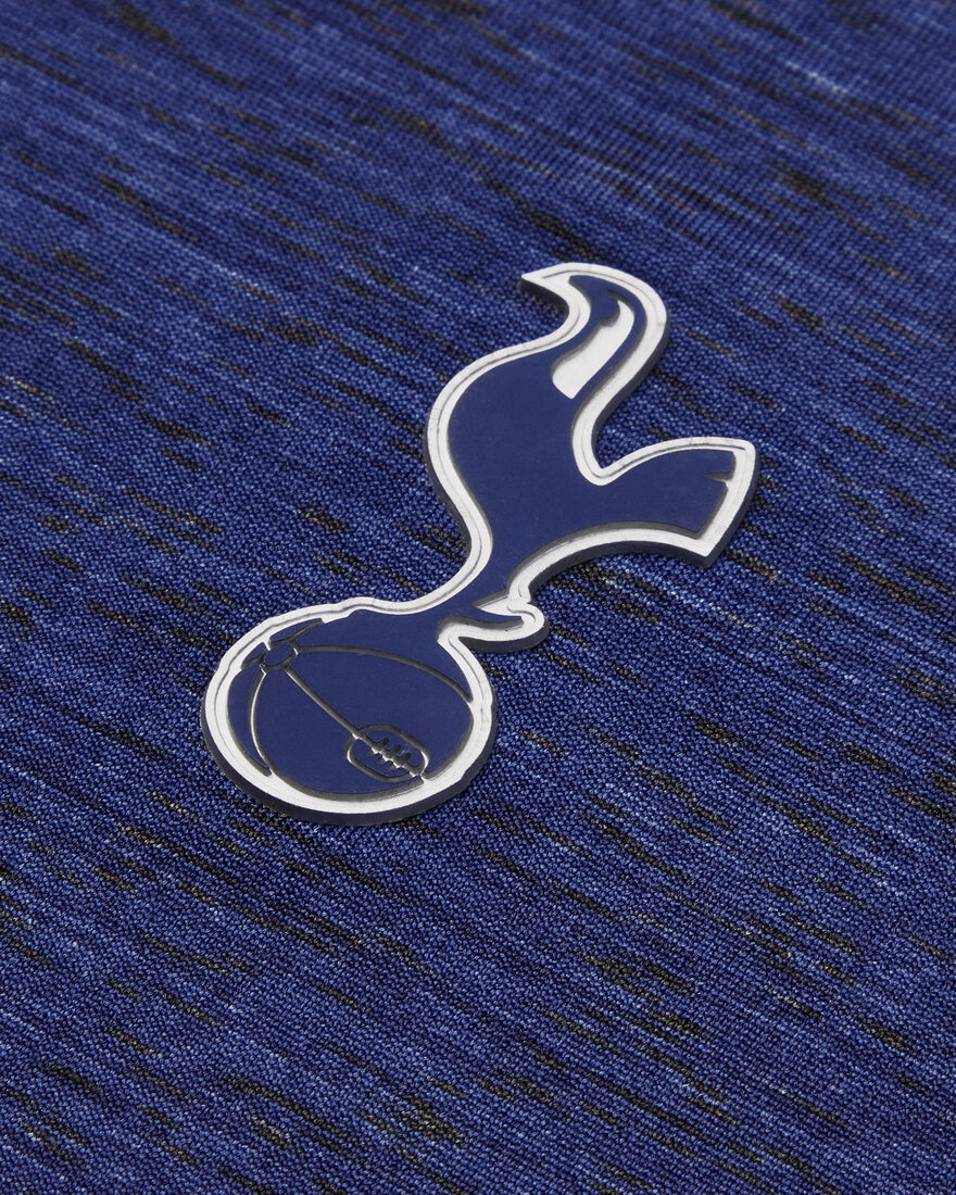 Spurs Mens Navy Space Dye Polo