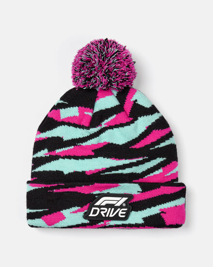 F1&reg; DRIVE London Camo Kids Beanie