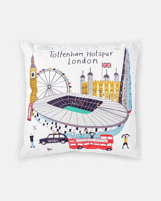 Spurs London Map Cushion
