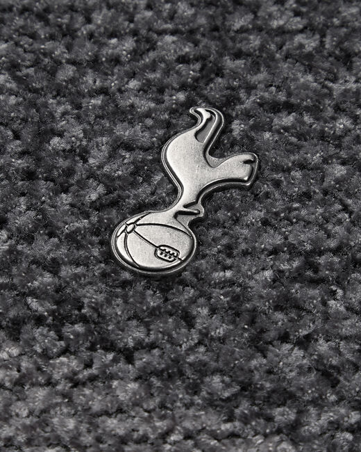 Spurs Mens Fleece Lined Chenille Black Jumper