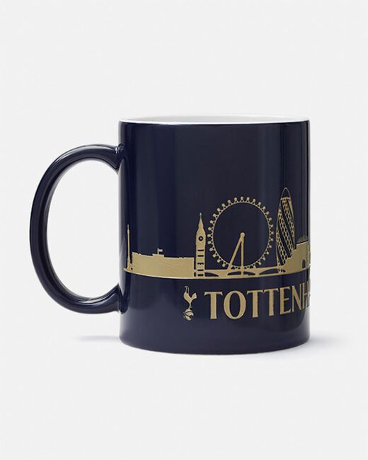 Spurs Navy And Gold Skyline Mug