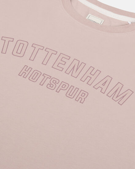 Spurs Womens Pink 'Tottenham Hotspur' Flat Print T-Shirt