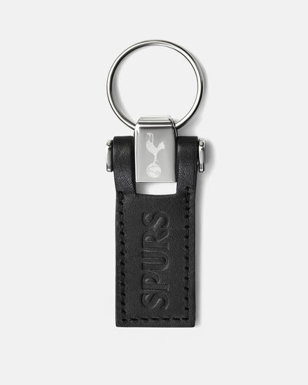 Spurs Boxed Leather Keyring