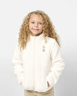 Spurs Kids Cream Fleece Jacket