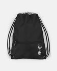 Spurs Black Crest Drawstring Bag
