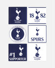 Spurs Navy Multipack Car Window Decal